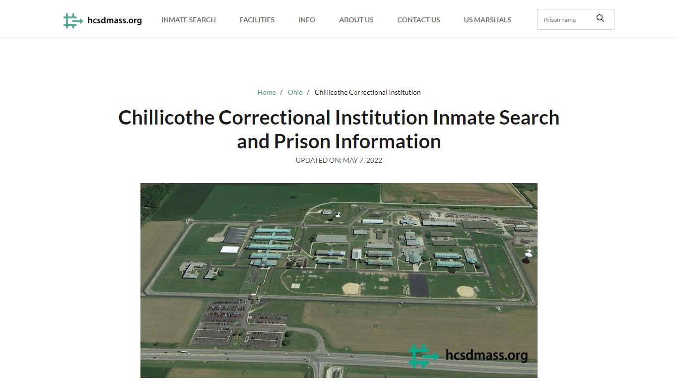 Chillicothe Correctional Institution Inmate Search ...